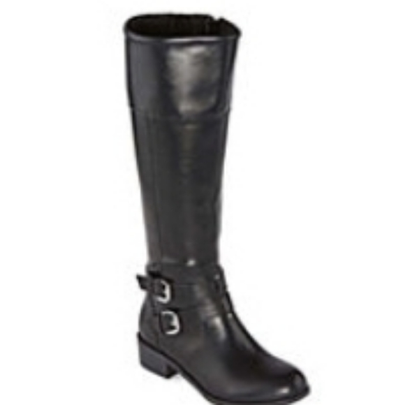 Arizona Womans Denver Riding Boots 5.5M black - Picture 4 of 8